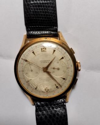 orologio Verbena Swiss  vintage  in oro