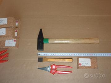 Set WURTH martello + scalpello + cesoia + tampone