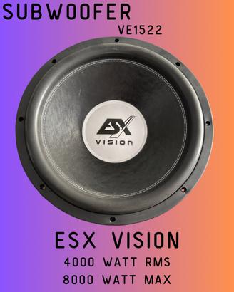 Subwoofer esx vision 38