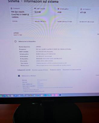 PC  FISSO COMPLETO MOUSE MONITOR TASTIERA 