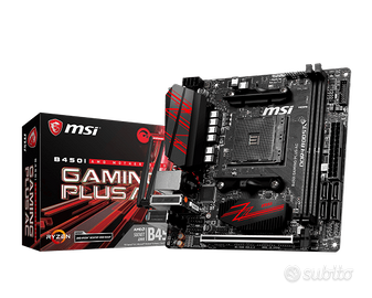 Scheda madre AM4 ITX B450I MSI GAMING PLUS AC WIFI