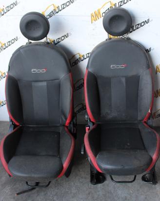 SEDILI INTERNI TAPPEZZERIA SPORT FIAT 500 312
