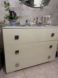 Camera da letto panna