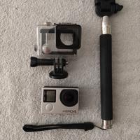 GoPro HERO4 Action Cam + Custodia + Stick