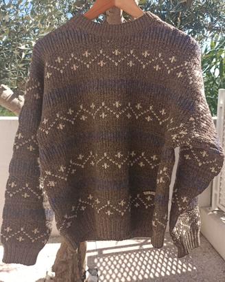 maglione lana levis vintage alpaca 1980