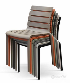 Sedia nuova in polipropilene + spedito Italia