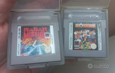Radar mission + Soccer game boy classic
