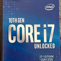 Intel Core i7 10700k 3,80GHz mai overclockata