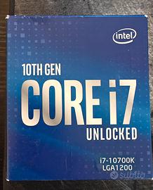 Intel Core i7 10700k 3,80GHz mai overclockata