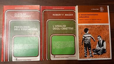 3 libri sull'educazione e concorso magistrale