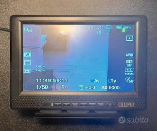 Monitor da campo 7 pollici Lilliput 668GL-70NP/H/Y