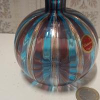 Murano azzurro porpora e oro perfetto 