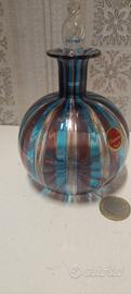Murano azzurro porpora e oro perfetto 