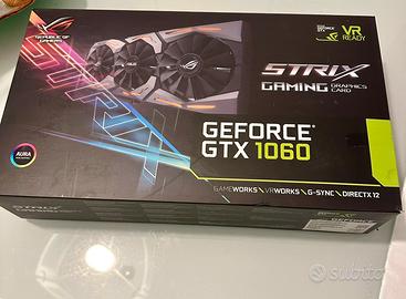 Scheda Video Asus Strix GEFORCE GTX 1060 6GB