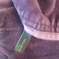 Gonna Benetton velluto blu - Taglia 40
