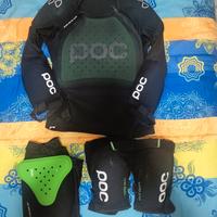 completo protezioni Poc MTB/snowboard 