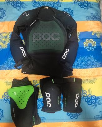 completo protezioni Poc MTB/snowboard 