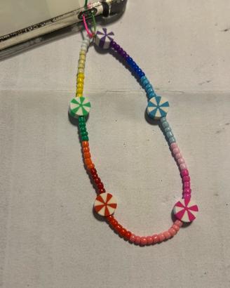 Charm per telefono fatto a mano