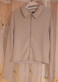 Maglia con colletto e zip