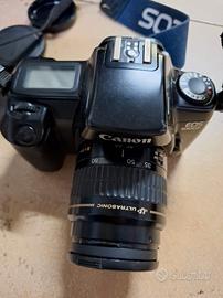 Canon eos 1000 f con obiettivo 35/80