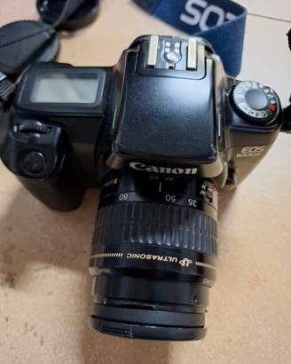 Canon eos 1000 f con obiettivo 35/80