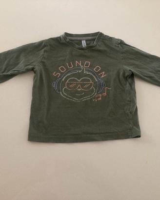 T shirt idexe’ da 2 anni in cotone