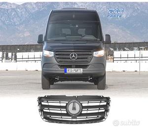 GRIGLIA MERCEDES SPRINTER W907 18- NERO OPACO