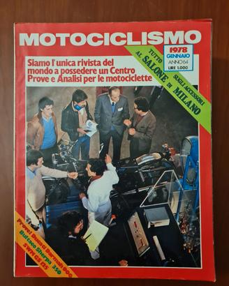 Riviste "MOTOCICLISMO" da anno 1968 a 1980