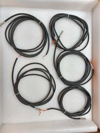 Set 5 Sonde di Temperatura PT1000 
