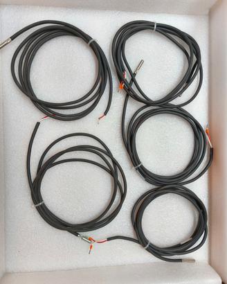 Set 5 Sonde di Temperatura PT1000 