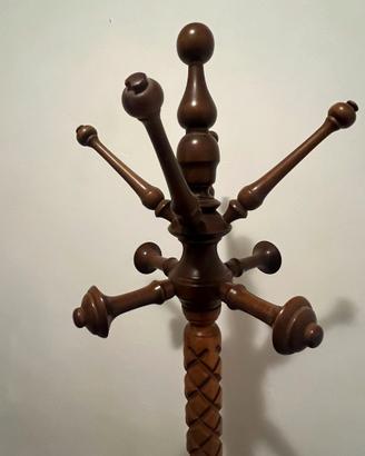 Appendi abiti in legno massiccio alto 153 cm