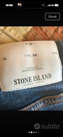 Jeans Stone Island SK29 originali usati pochissimo