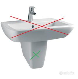 SEMICOLONNA 21 VENTUNO BEU T4098 IDEAL STANDARD