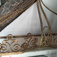 profilo in ottone antico  di specchiera