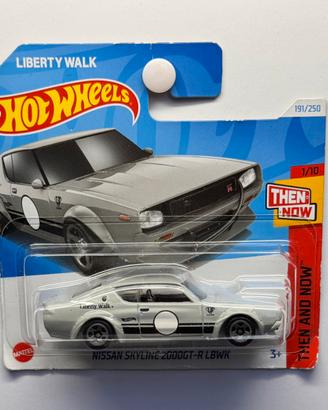 Hot Wheels Nissan Skyline 2000GT-R LBWK
