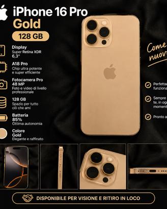 iPhone 16 Pro 128 GB GOLD