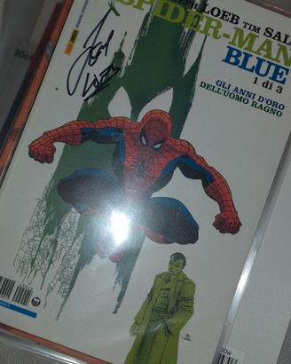 SpiderMan Blue Completa 1/2/3 firmata JEPH LOEB