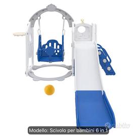 scivolo + altalena 