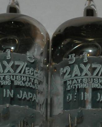 Valvole 12AX7/ECC83 Matsushita