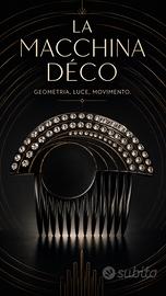 Pettinessa tardo deco anni 40 50 gioiello antico