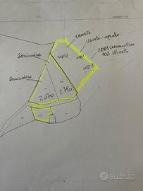 Appezzamento di terreno misto uliveto seminativo