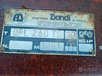 Fresa DONDI 2,3 m