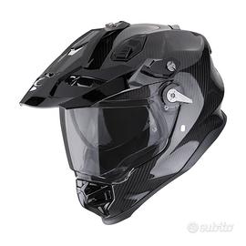 CASCO MOTO ENDURO SCORPION ADF-9000 FIBRA CARBONIO