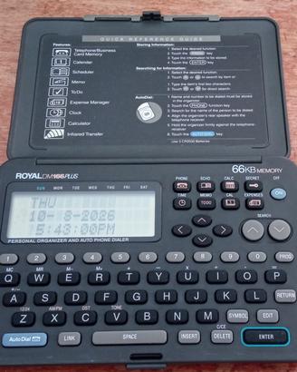 Royal Personal Organizer DM166 Plus 66 KB