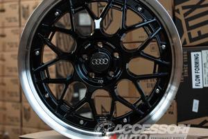 cerchi in lega da 17 FOX modello HIRO Black 5x100