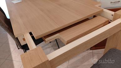 tavolo.in rovere naturale