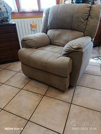 poltrona elettrica reclinabile