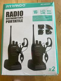 Radio ricetrasmittente portatili Arrango
