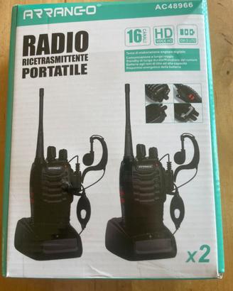 Radio ricetrasmittente portatili Arrango