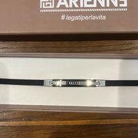 Bracciale acciaio e caucciù-